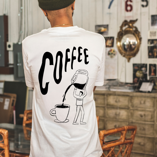 Camiseta Oversized Café