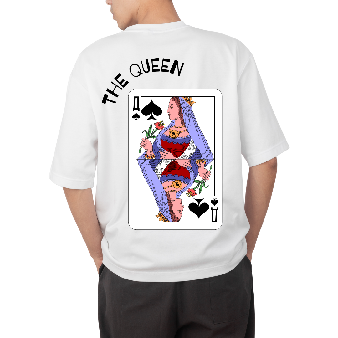 Camiseta Oversized The Queen