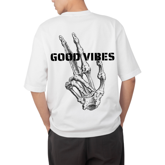 Camiseta Oversized Good Vibes