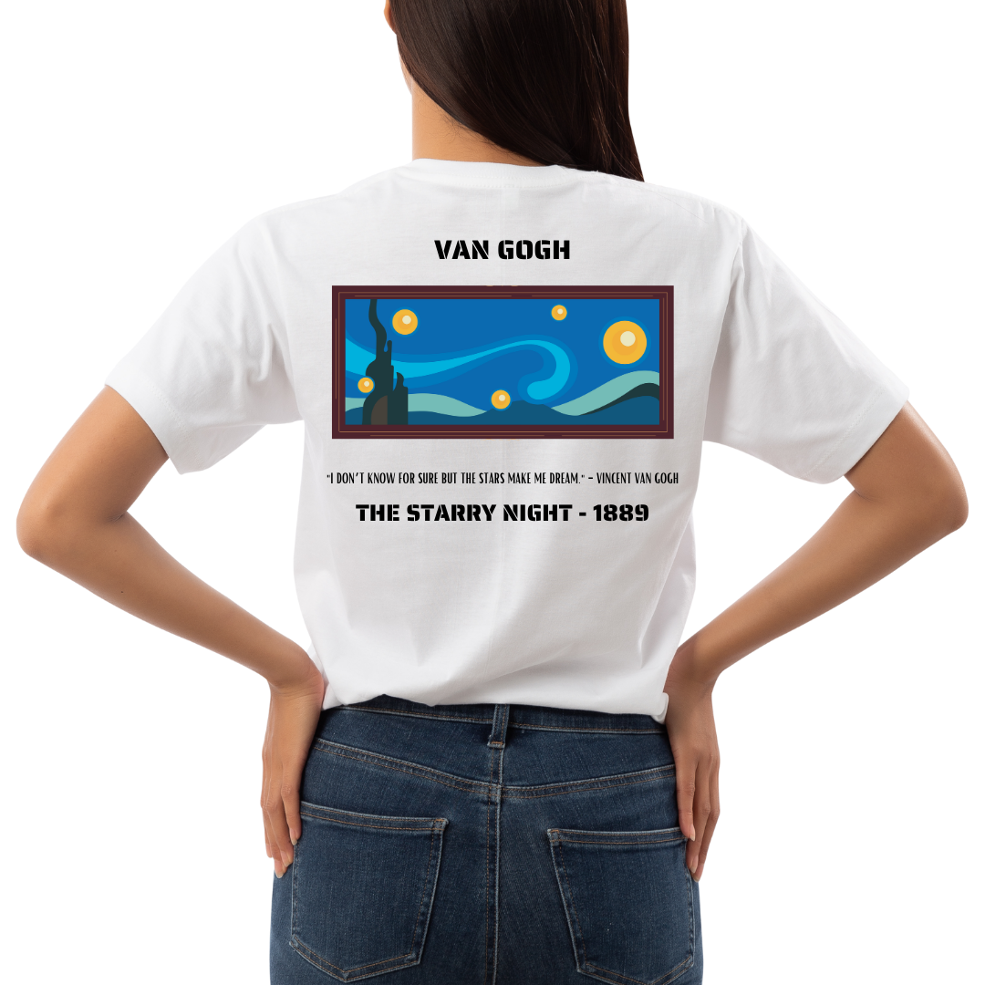 Camiseta Oversized Van Gogh