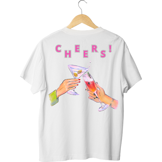 Camiseta Oversized Cheers