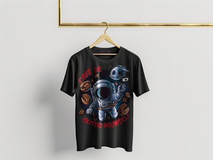 Camiseta Oversized Café de Outro Mundo