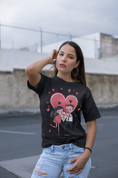 Camiseta Oversized Amor Doce