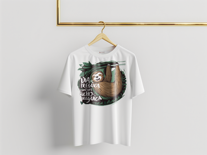 Camiseta Oversized Dia de Preguiça