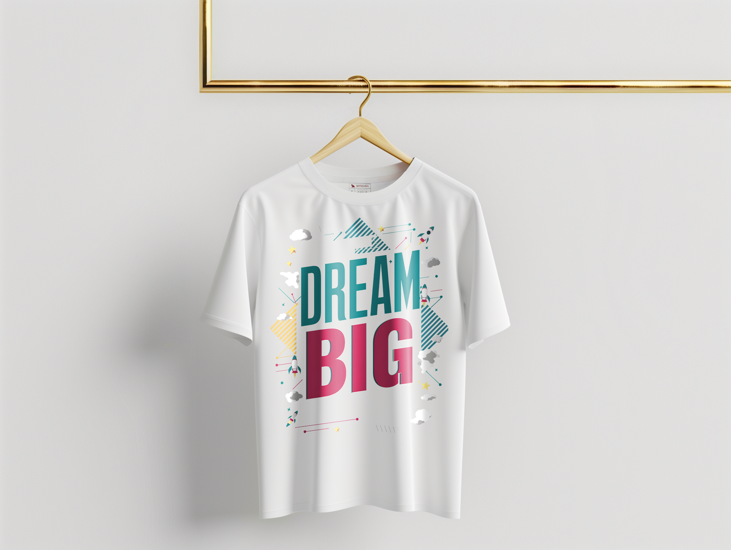 Camiseta Oversized Dream Big