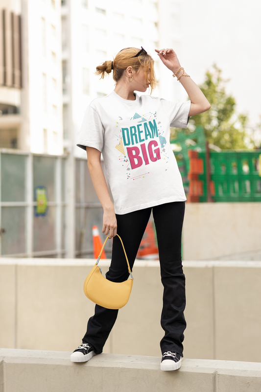 Camiseta Oversized Dream Big