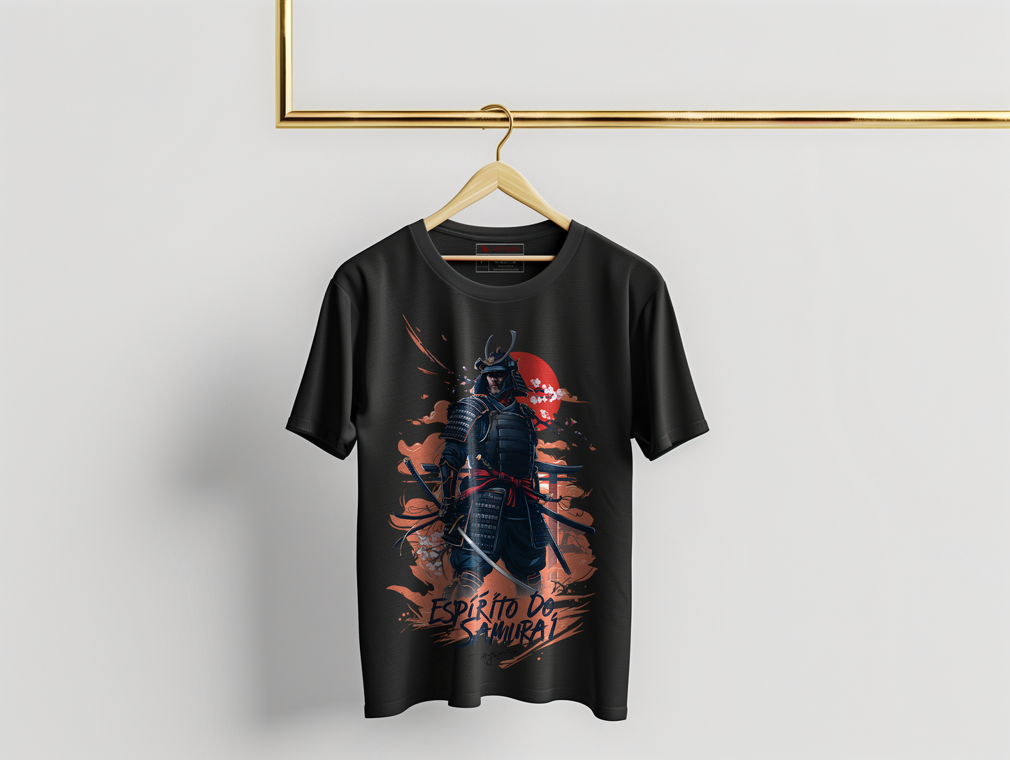 Camiseta Oversized Força do Samurai