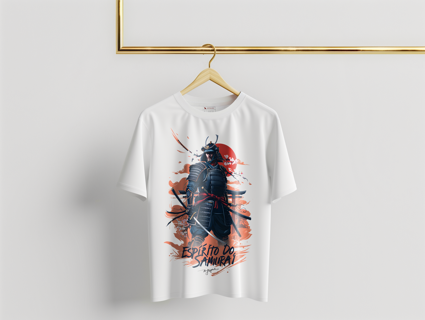 Camiseta Oversized Força do Samurai