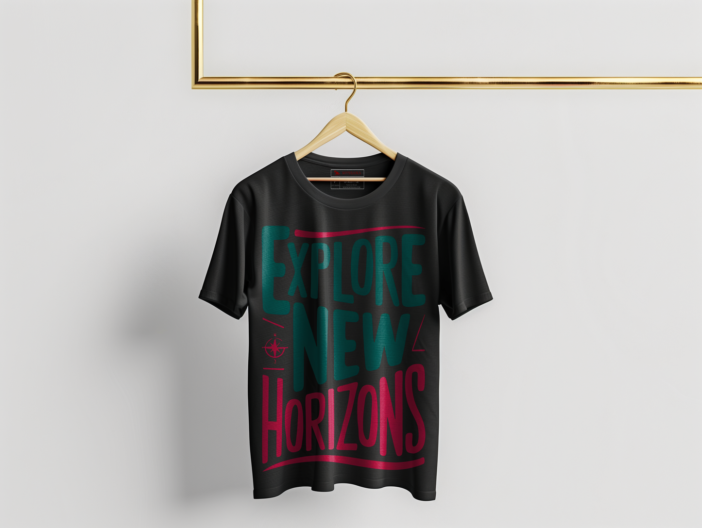 Camiseta Oversized Explore New Horizons