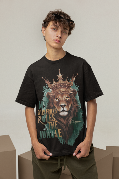 Camiseta Oversized Rainha da Selva