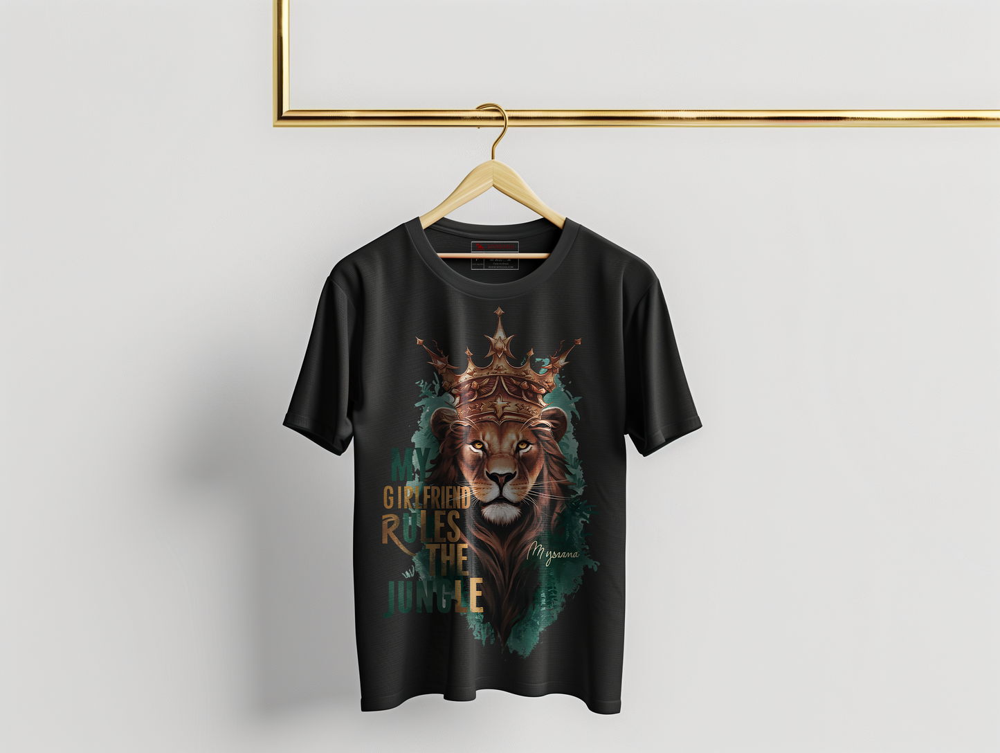 Camiseta Oversized Rainha da Selva