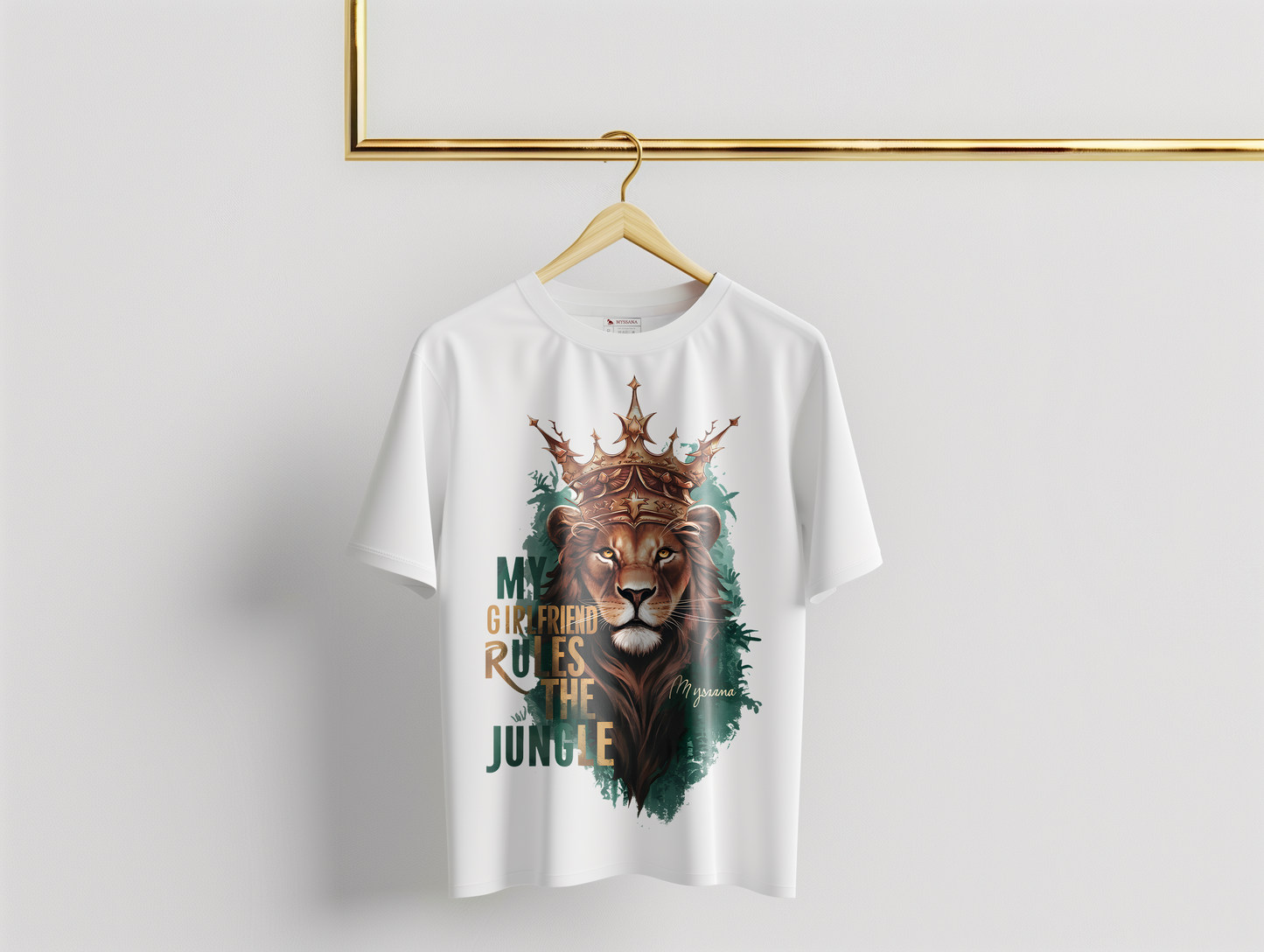 Camiseta Oversized Rainha da Selva