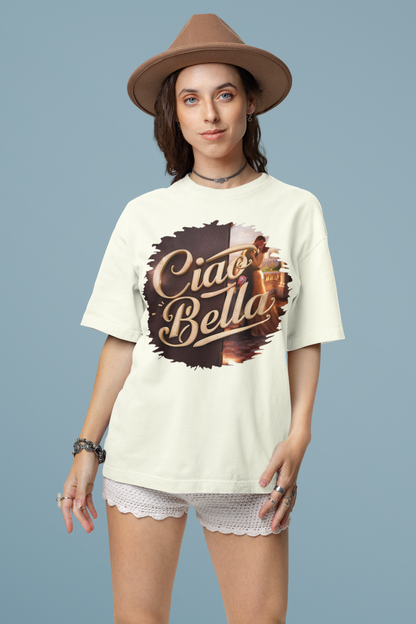 Camiseta Oversized Ciao Bella