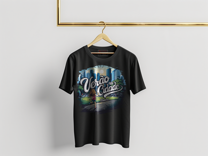 Camiseta Oversized Verão na Cidade